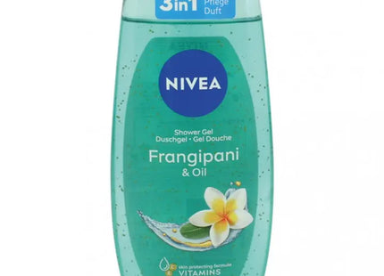 Nivea 250ml Frangipani & Öl Luxus Feuchtigkeitsspendendes Duschgel - Exotische Pflege TK Gruppe® Grosshandel 