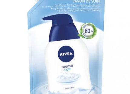 Nivea Cream Soft Flüssigseife 500ml - Feuchtigkeitsspendende Handseife, 100 Zeichen TK Gruppe® Grosshandel 