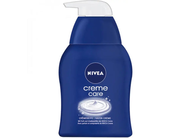 Nivea Creme Care 250ml Flüssigseife - Feuchtigkeitsspendende Handseife für sanfte Reinigung TK Gruppe® Grosshandel 