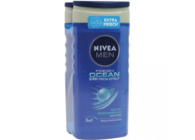 Nivea Fresh Ocean Duschgel Doppelpack 2x250ml, Meeresfrische TK Gruppe® Grosshandel 