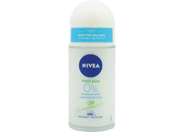 Nivea Fresh Pure Deoroller 50ml - Sanfter Schutz mit Frischeduft TK Gruppe® Grosshandel 