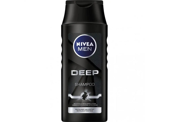 Nivea Men 250ml Tief Revitalisierendes Shampoo - Intensive Pflege für Männerhaar TK Gruppe® Grosshandel 