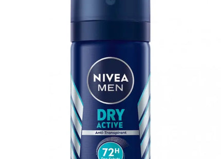 Nivea Men Deo-Spray 35ml Dry Active – Effektiver Schutz gegen Schweiß TK Gruppe® Grosshandel 