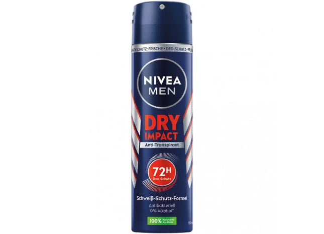 Nivea Men Trockenwirkung Deospray, 150ml – Effektiver 48h Schutz TK Gruppe® Grosshandel 
