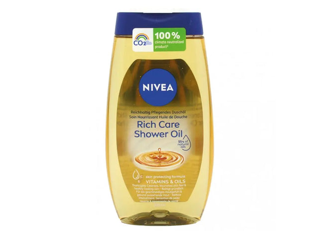 Nivea Shower Oil, 200ml, Luxurious Skin Nourishment TK Gruppe® Grosshandel 