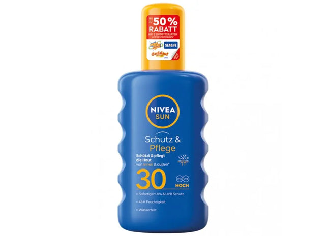 Nivea Sunscreen Spray 200ml SPF30 - Durable, Water-Resistant Sun Protection TK Gruppe® Grosshandel 
