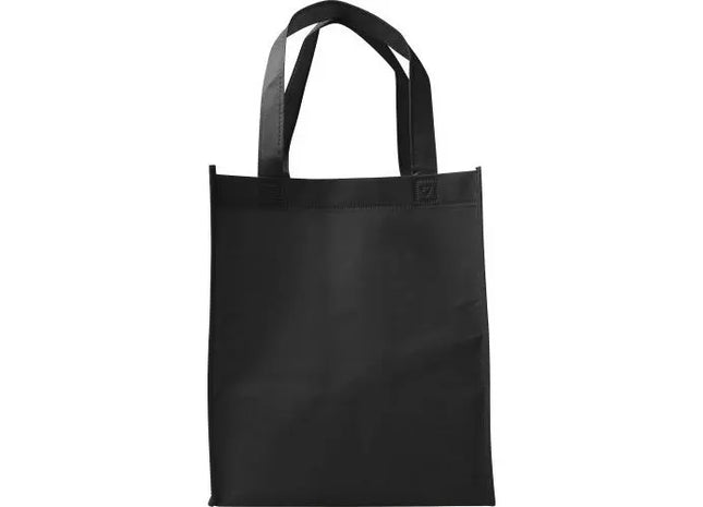 Non-Woven Einkaufstasche Kira, Handliche Tragetasche, Farbe Schwarz TK Gruppe® Grosshandel 