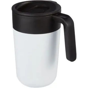 Nordia 400ml doppelwandiger Eco-Becher, Recyclingmaterial, Weiß TK Gruppe® Grosshandel 