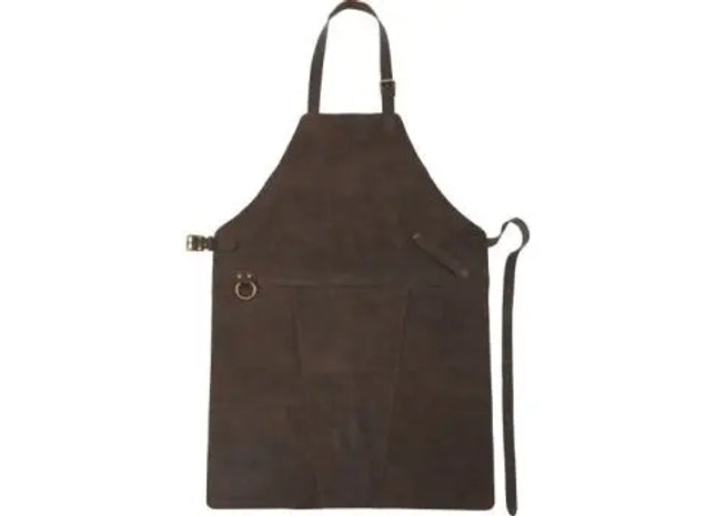 Nori Spaltlederschürze in Braun – Langlebig & Stilvoll TK Gruppe® Grosshandel 