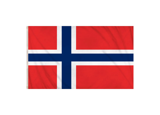 Norwegen-Flagge, groß 5 Fuß x 3 Fuß, robust und wetterfest TK Gruppe® Grosshandel 