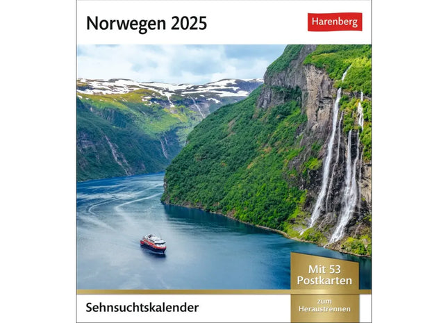 Norwegen Sehnsuchtskalender - Faszinierende Landschafts- und Naturaufnahmen aus Norwegen TK Gruppe® Grosshandel 
