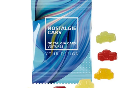Nostalgie Cars Fruchtgummi 10g – Retro Autoformen für Sammler TK Gruppe® Grosshandel 