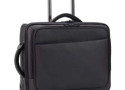 Notebook-Rolltasche - schwarz: Praktische Laptop-Tasche auf Rollen für Geschäftsreisen TK Gruppe® Grosshandel 