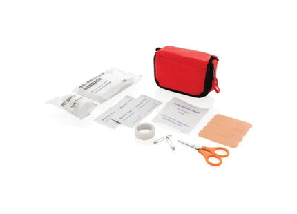 Notfall-Kit in Roter Tasche - Essentiell & Tragbar TK Gruppe® Grosshandel 