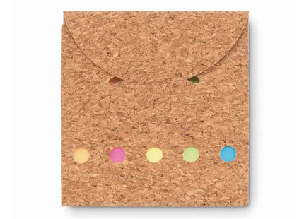 Notizblock-Set FOLDCORK aus Kork in Beige - Praktisch & Öko-freundlich TK Gruppe® Grosshandel 