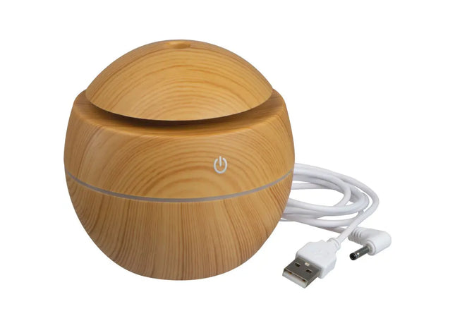 Nucia Luftbefeuchter in Braun – Optimale Luftfeuchtigkeit Zuhause TK Gruppe® Grosshandel 