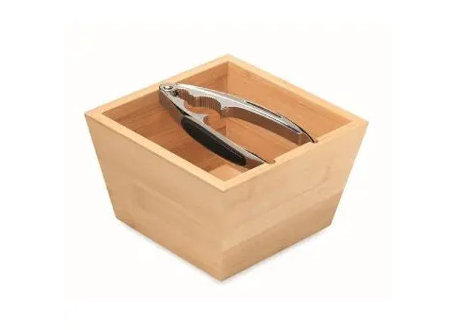 Nussknacker-Set NUEZ aus Holz - Rustikales Knackwerkzeug-Set, robust und stilvoll TK Gruppe® Grosshandel 