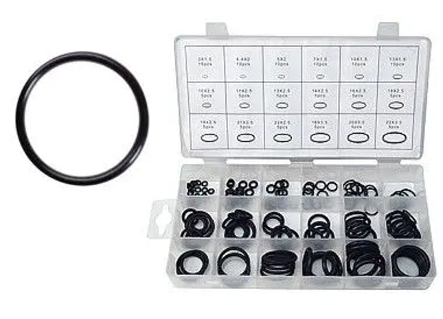 O-RING DICHTSATZ : O-Ring Dichtsatz - Sortiment von Dichtungsringen mit O-Ringen in verschiedenen Größen und Materialien TK Gruppe® Grosshandel 
