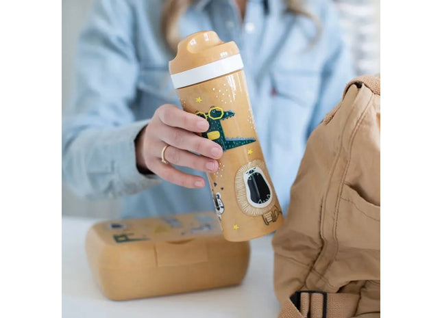 OASE ZOO Flasche, Naturholz-Optik, 425 ml, Robust & Öko-freundlich TK Gruppe® Grosshandel 