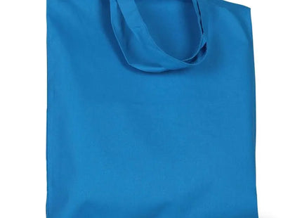 OEKO-TEX Blaue Einkaufstasche mit Kurzen Henkeln, Umweltfreundlich & Praktisch TK Gruppe® Grosshandel 