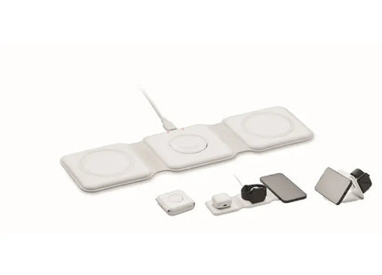 ORIO 3fach Multiladestation, Kabellos, Elegant Weiß TK Gruppe® Grosshandel 