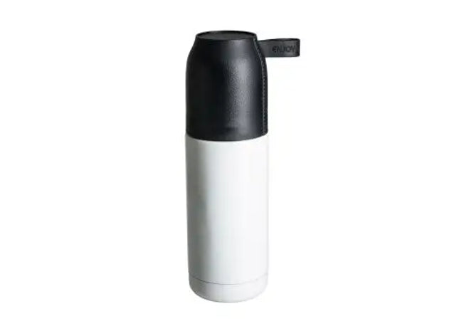 OSORNO Thermotrinkflasche – Stilvoll in Schwarz-Weiß TK Gruppe® Grosshandel 