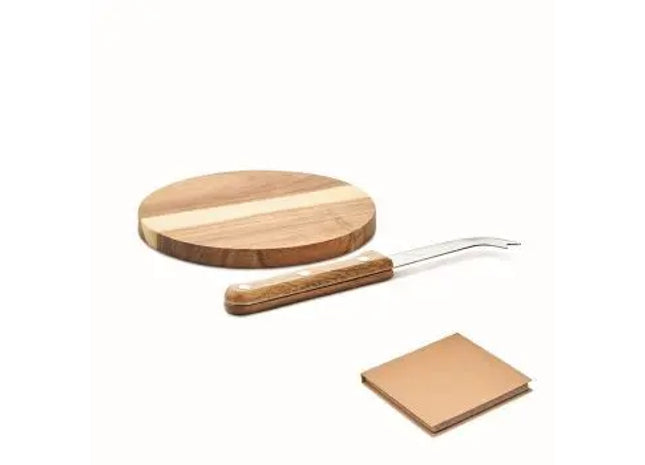 OSTUR Akazienholz Käsebrett-Set - Rustikal & Charmant für jede Küche TK Gruppe® Grosshandel 