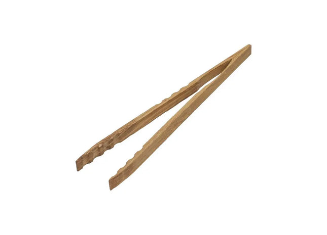 Oak Naturholz Grillzange - ideal für BBQ und Küche TK Gruppe® Grosshandel 