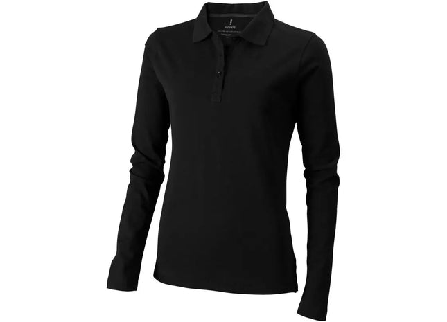 Oakville Langarm Poloshirt für Damen - Eleganz für jede Jahreszeit TK Gruppe® Grosshandel 