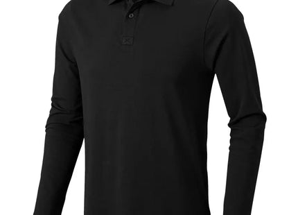 Oakville Langarm Poloshirt für Herren - Stil und Komfort für Alle Tage TK Gruppe® Grosshandel 