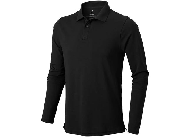 Oakville Langarm Poloshirt für Herren - Stil und Komfort für Alle Tage TK Gruppe® Grosshandel 