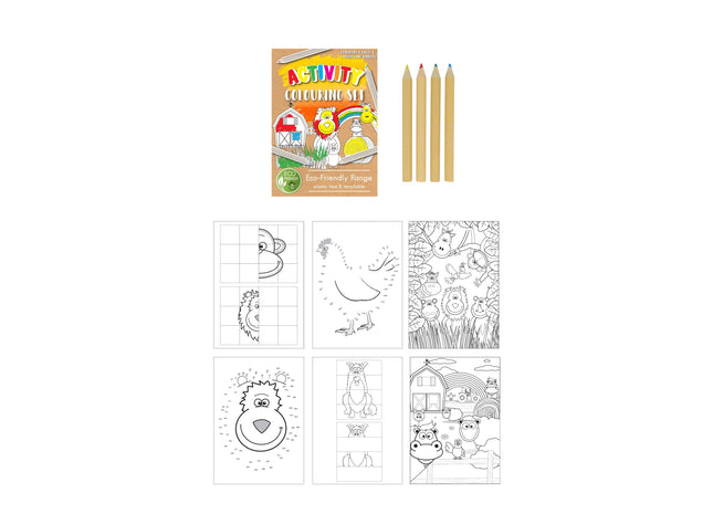 Öko-Freundliches Formenset für Kinder, Spaß & Kreativ, A6-Format 14x10 cm TK Gruppe® Grosshandel 