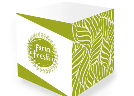 Öko-Recycling Notizquader 98x98x98 mm, Umweltfreundlicher Memo-Würfel TK Gruppe® Grosshandel 