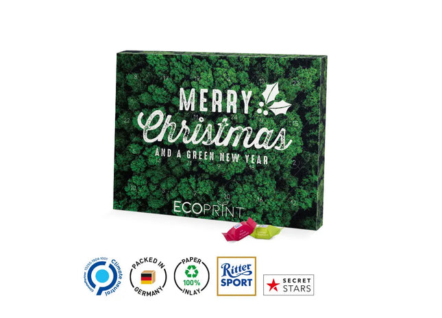 Öko-freundlicher XL Adventskalender - Nachhaltig genießen in der Weihnachtszeit TK Gruppe® Grosshandel 