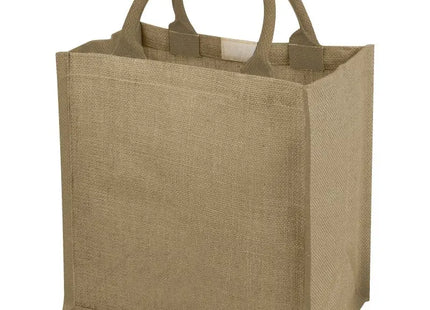 Ökologische Chennai Jute Tragetasche 16L in Naturfarben TK Gruppe® Grosshandel 