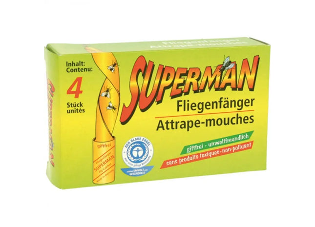 Ökologische Fliegenfänger, 4er-Pack, ohne giftige Bestandteile TK Gruppe® Grosshandel 