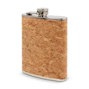 Ökologischer Flachmann 225ml mit Korken – Natürlich & Tragbar TK Gruppe® Grosshandel 
