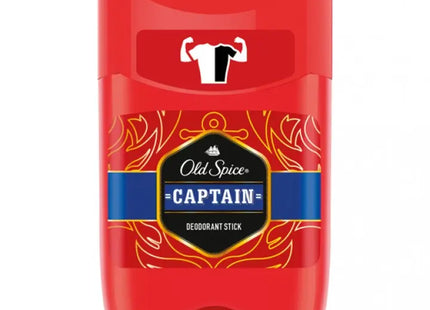 Old Spice Captain Deo-Stick, 50ml - Markanter Duft & Effektiver Schutz TK Gruppe® Grosshandel 