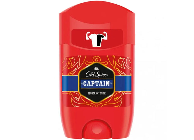 Old Spice Captain Deo-Stick, 50ml - Markanter Duft & Effektiver Schutz TK Gruppe® Grosshandel 