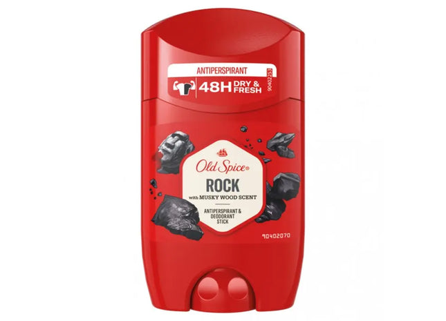 Old Spice Rock Solid Deodorant Stick, 50ml - Robust Scent, Extended Protection TK Gruppe® Grosshandel 