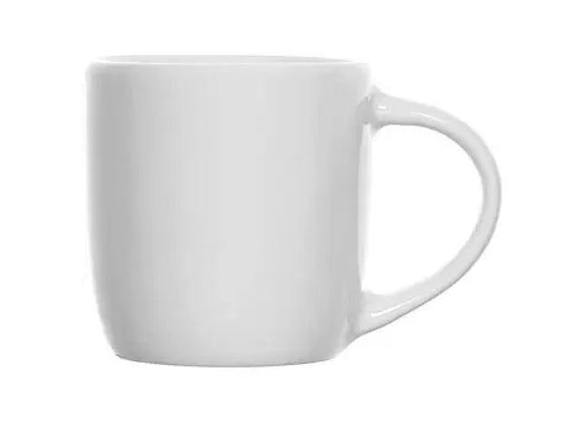 Olivia Espresso-Tasse mit Custom 1c Druck, 80 ml - Klassisch Weiß TK Gruppe® Grosshandel 