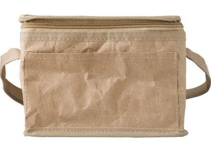 Ollie Paper Woven Cooler - Braun: Stilvoll, Nachhaltig, Praktisch - Perfekt für Unterwegs TK Gruppe® Grosshandel 