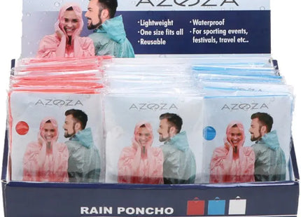 On-The-Move Rain Poncho - One-Size-Fits-All Solution for Wet Weather TK Gruppe® Grosshandel 