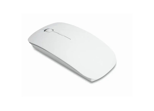 Optische Maus CURVY - Elegantes Weiß TK Gruppe® Grosshandel 