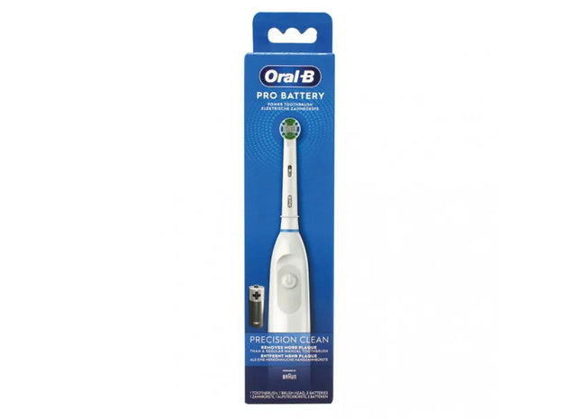 Oral-B Pro Akku-Zahnbürste Precision Clean - Gründliche Reinigung mit Batteriebetrieb TK Gruppe® Grosshandel 