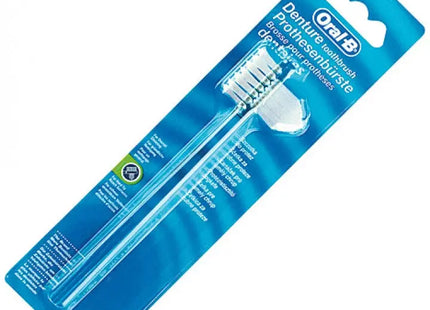 Oral B Prothesenbürste - Ergonomisches Reinigungswerkzeug für Zahnprothesen TK Gruppe® Grosshandel 