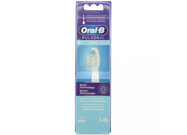 Oral B Pulsonic Clean Aufsteckzahnbürsten, 2er-Pack – Effiziente Tiefenreinigung TK Gruppe® Grosshandel 