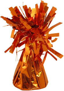 Orangefarbenes Ballongewicht 160G, Folien-Bodenbeschwerer für Luftballons TK Gruppe® Grosshandel 