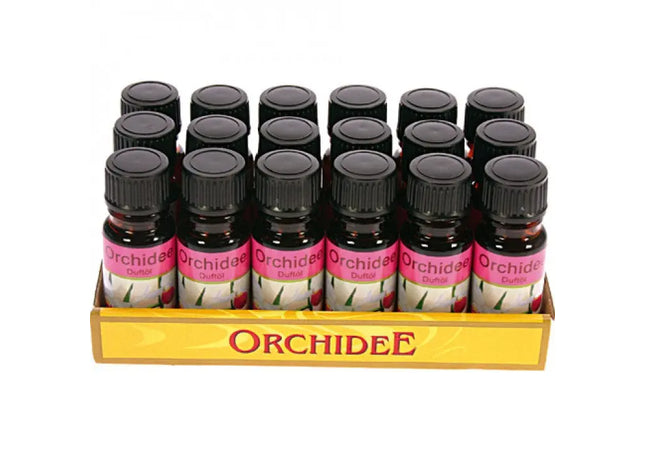 Orchideen Duftöl 10ml - Edles Blumenaroma in Glasflasche TK Gruppe® Grosshandel 