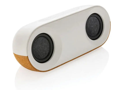 Oregon 10W Soundbox aus RCS recyceltem Kunststoff & Kork - Braun TK Gruppe® Grosshandel 
